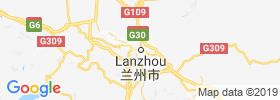 Lanzhou map